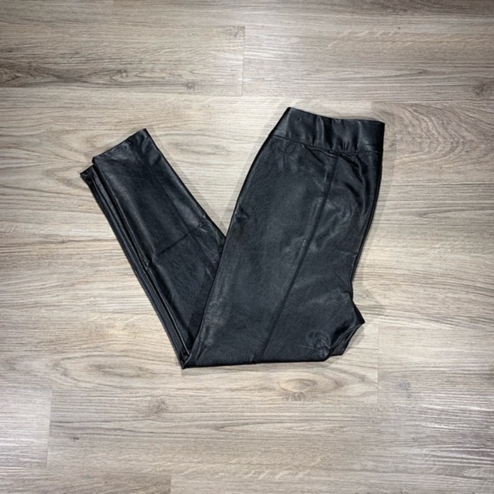 SALE {Lane Bryant} Faux Leather Skinny Pants 14/16 - Picture 3 of 5